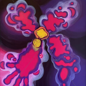 Orchid Abstract Purple