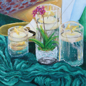 Orchid by Candlelight